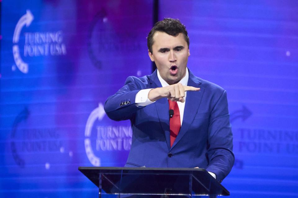 Charlie Kirk's genius plan to court women voters: Call them bitter and ...