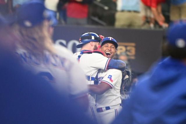 Rangers build big early lead off Valdez, hold on for 5-4 win over Astros to  take 2-0 lead in ALCS