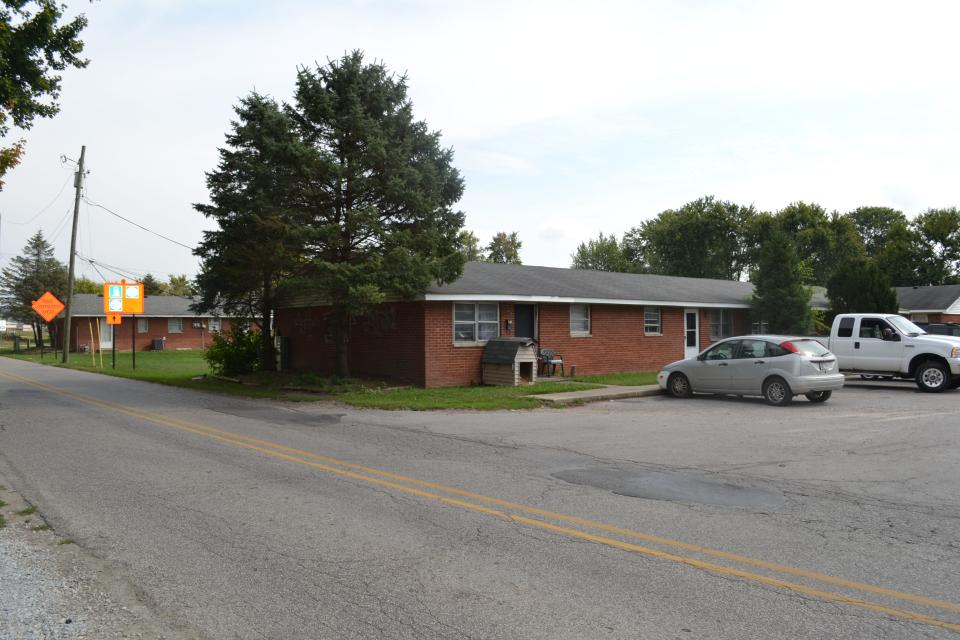 The Artesian Court Apartments on South Drive, Martinsville, in October 2021.