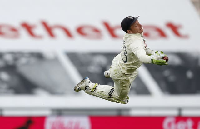 Jos Buttler produced a stunning catch