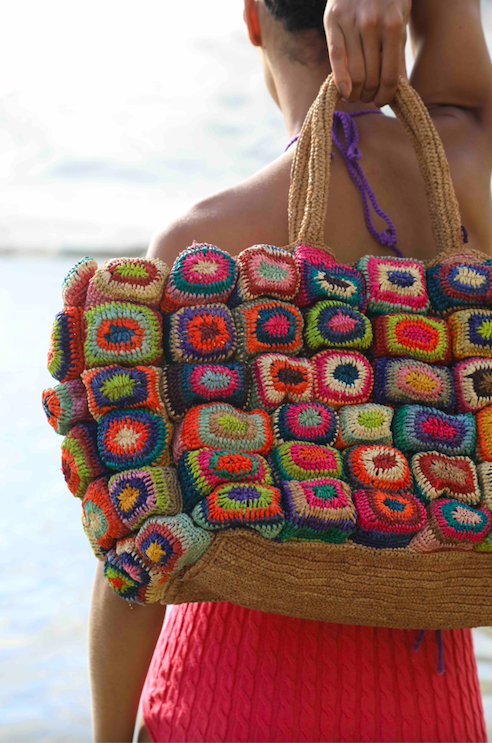 A Made For A Woman Rainbow bag.