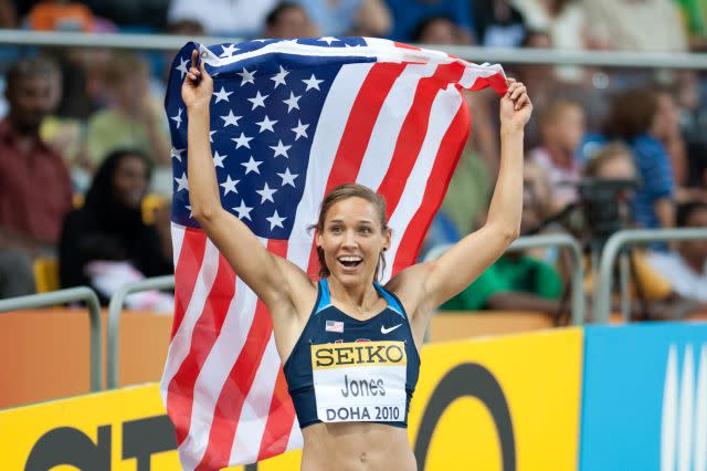 American hurdler Lolo Jones, 29