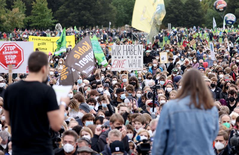 Global Climate Strike of the movement Fridays for Future, in Berlin