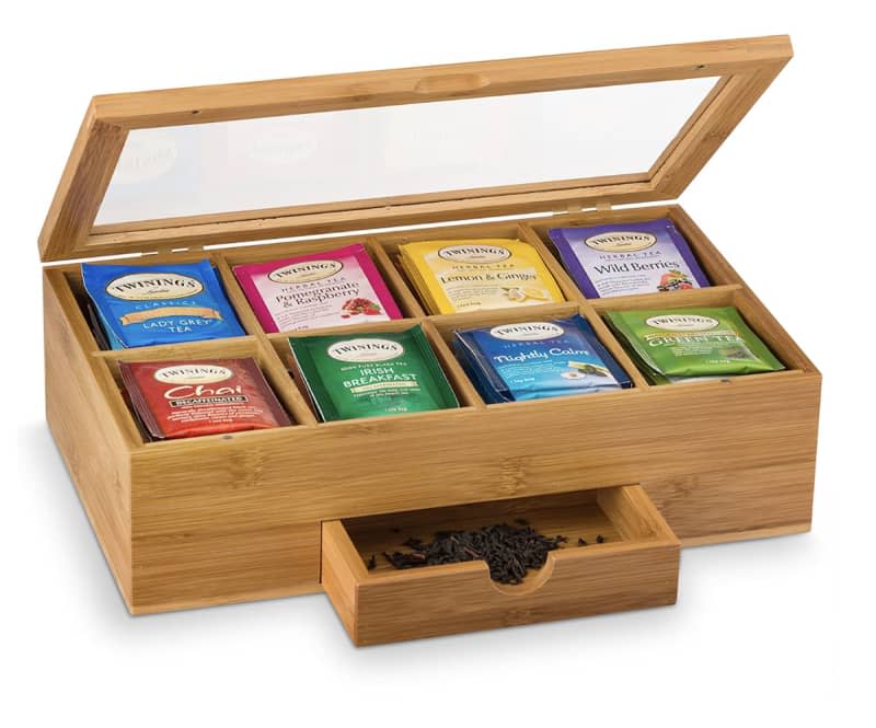 Premium Tea Box Organizer