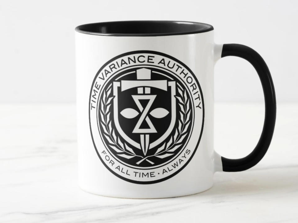 Time Variance Authority Seal Two-Tone Coffee Mug