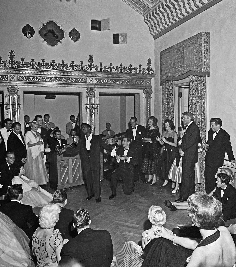 One of the biggest Old Hollywood parties was held at the home.