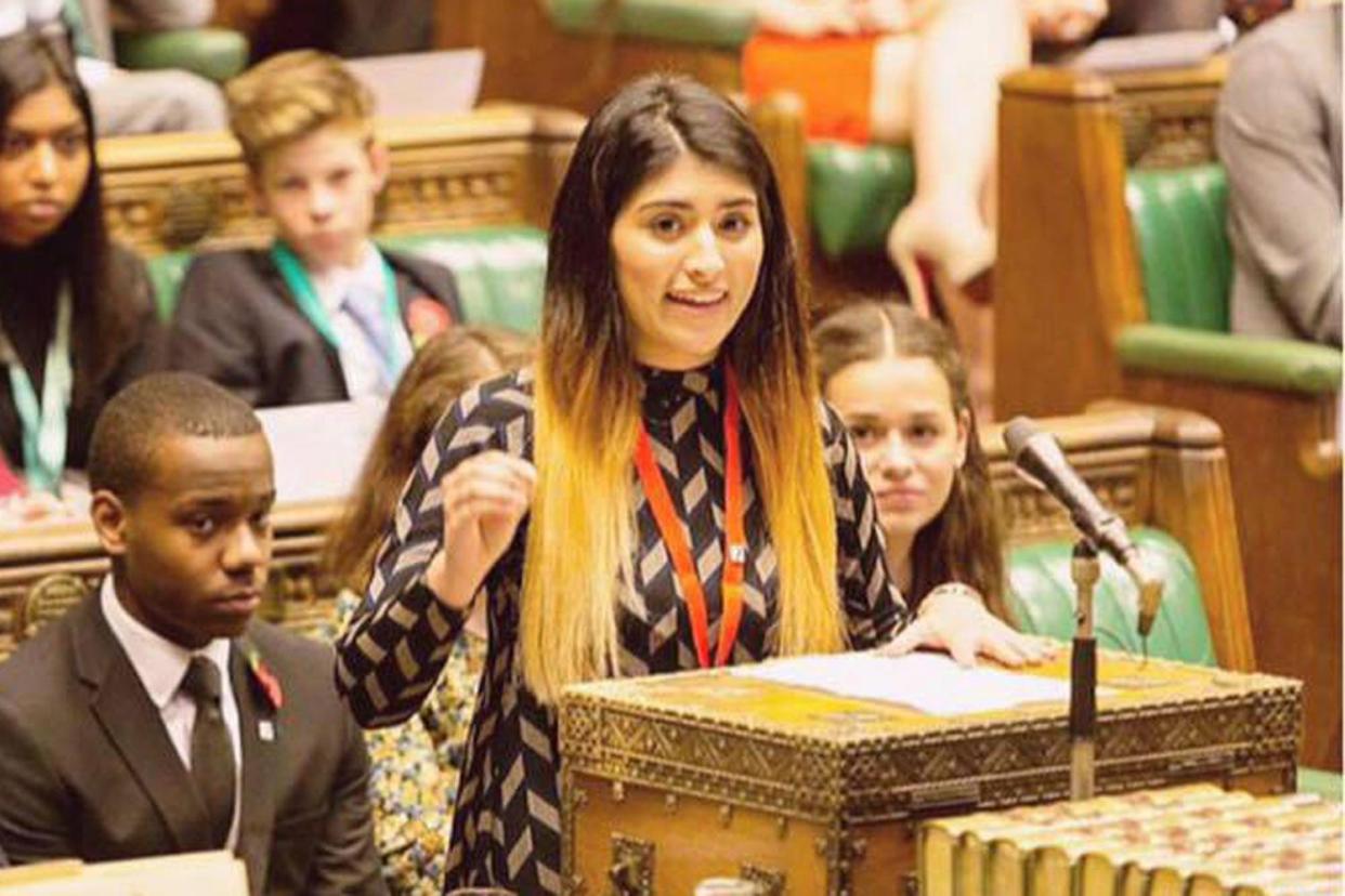 Saadia Sajid will study law at the London School of Economics