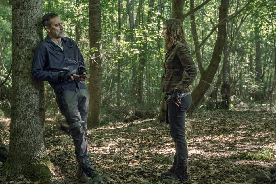 TWD 1107 Negan and Maggie