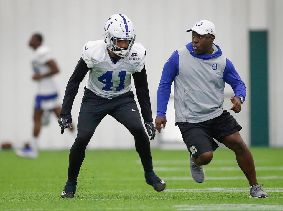Indianapolis Colts safeties coach Alan Williams has spent 14 years with the franchise but has yet to get his chance to call a defense.