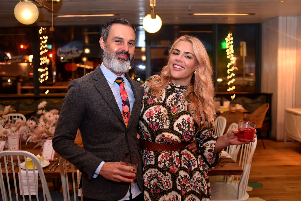 Marc Silverstein and Busy Philipps, pictured here in 2019, separated in 2021. (Photo: Sasha Haagensen/Getty Images for Create & Cultivate and Mastercard)