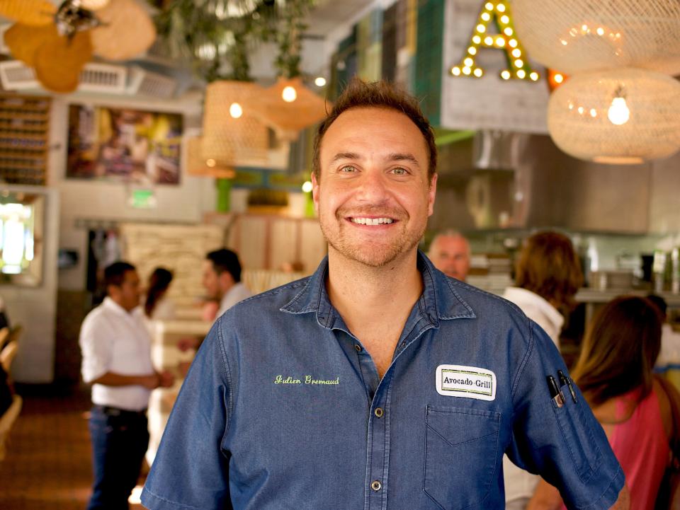 Julien Gremaud is owner and founding chef at Avocado Grill restaurant in downtown West Palm Beach.