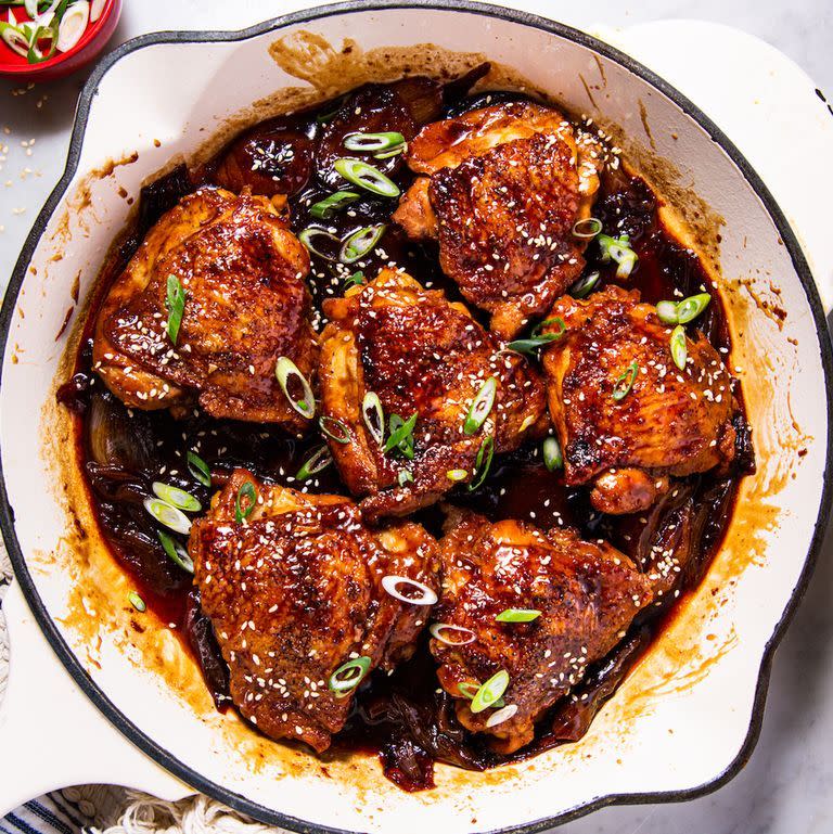 Braised Chicken Thighs