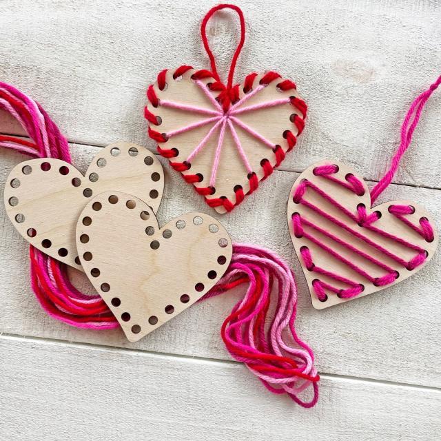 Lacing Heart Cards, Creative Card Design, Valentines Day Gift Ideas, DIY  Paper Crafts