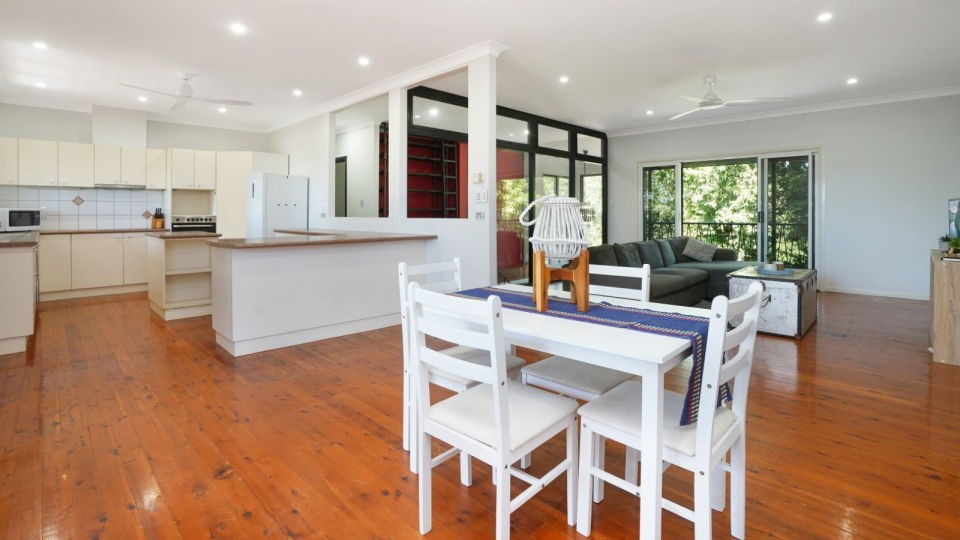 The interior of the property for sale in Darwin.