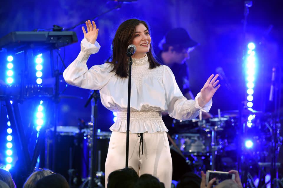 Lorde, seen here in June 2017, has upset some fans by adding a date in Israel for her upcoming tour. Source: Getty