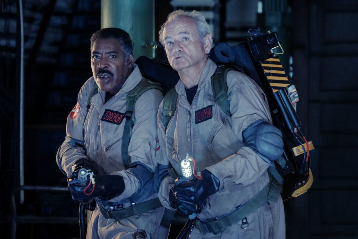 ernie hudson, bill murray, ghostbusters frozen empire