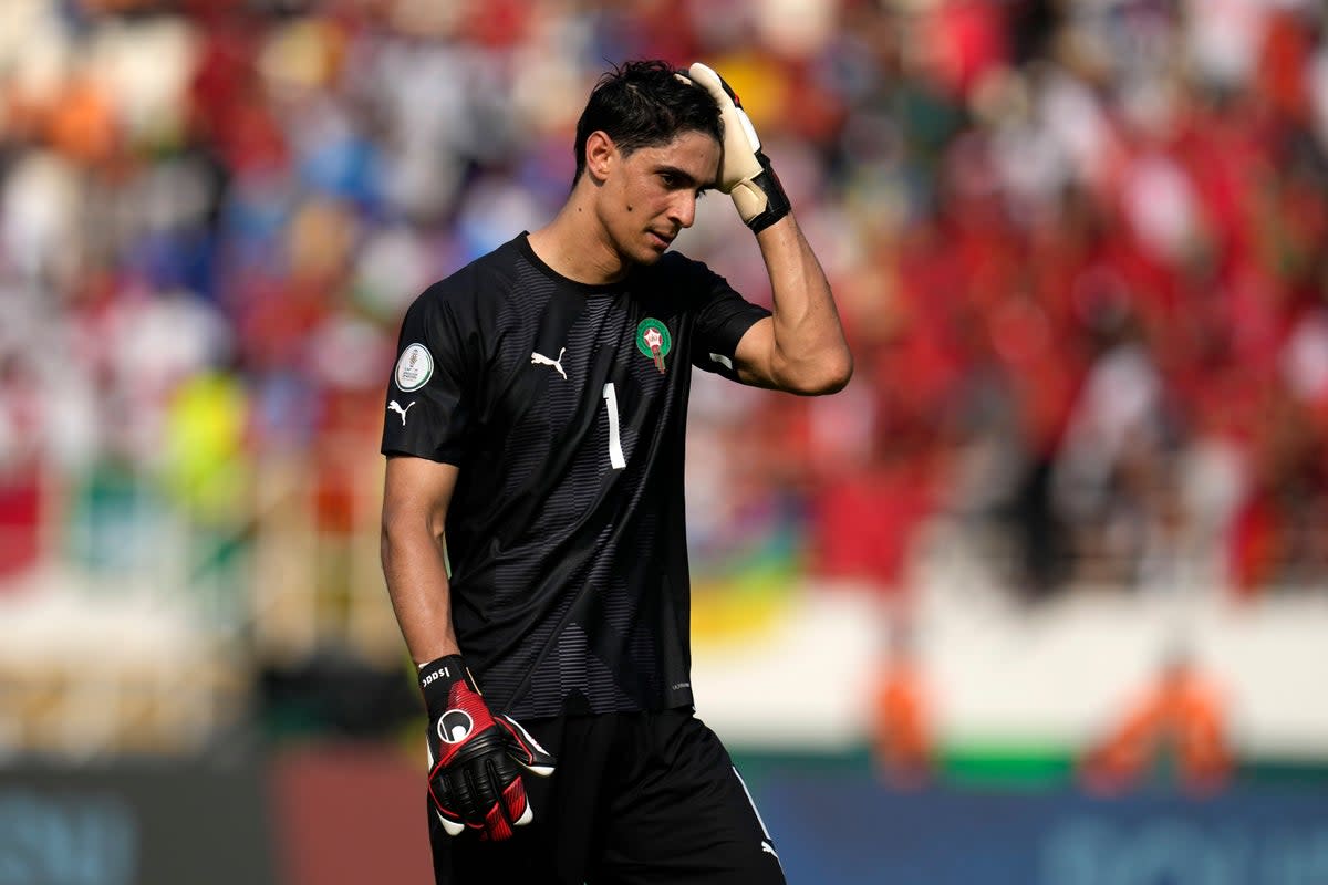 Frustration: Morocco had been expected to beat DR Congo in AFCON Group F (AP)