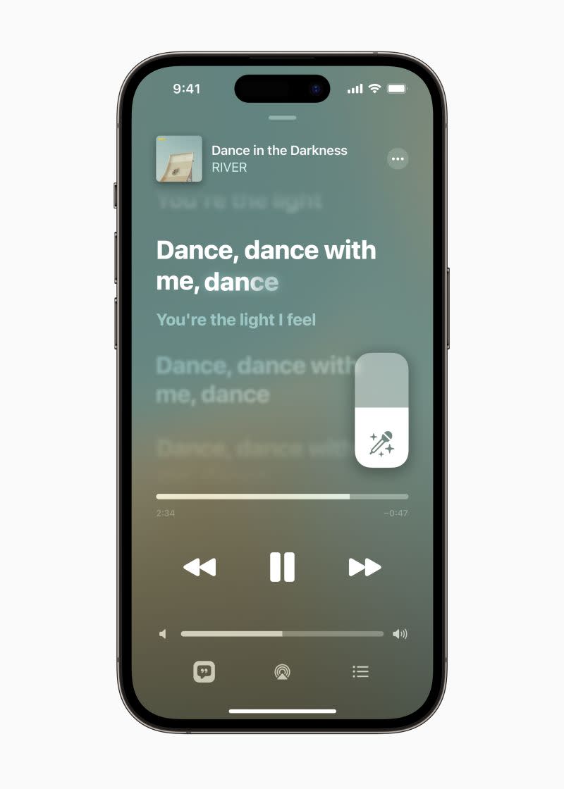 ▲iOS 17.4預計會在Podcast 上加入「逐字稿」的新功能，可能會有點類似Apple Music的歌詞，直接點選某句就能直接跳到該段進行聆聽。。(圖／官方提供)