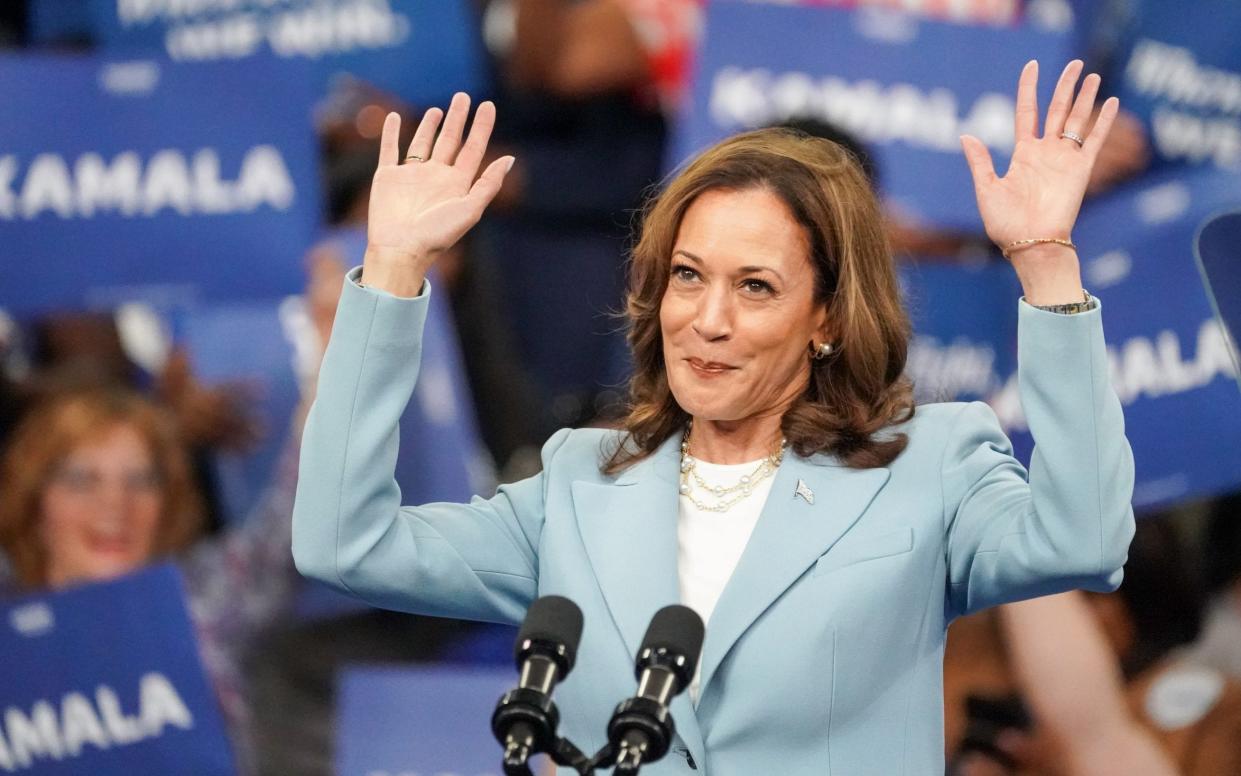 Kamala Harris has broken away from the autocue at recent rallies