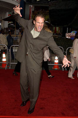 Tyler Mane at the LA premiere of Universal's The Scorpion King