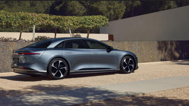 Lucid Air finition Pure // Source : Lucid