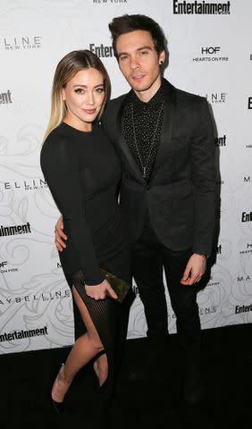 David Livingston/Getty Hilary Duff and Matthew Koma at the Chateau Marmont in Los Angeles in January 2017