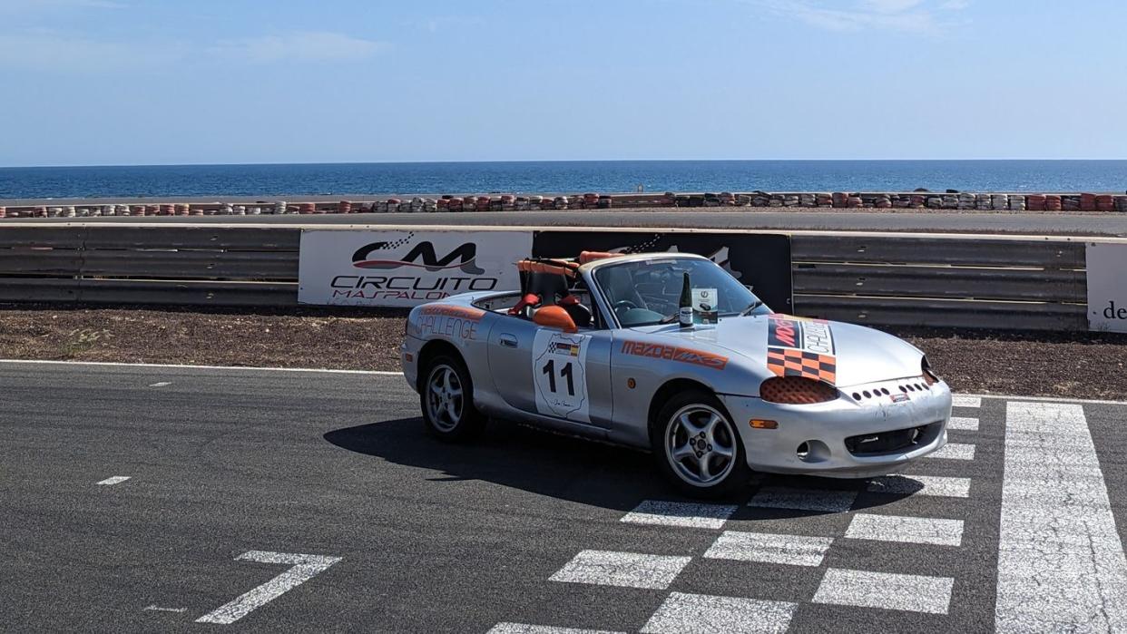 racelogic vbox at maspalomas circuit