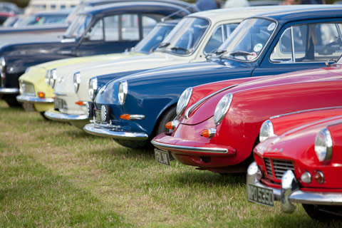 Classic cars at Goodwood - Credit: getty