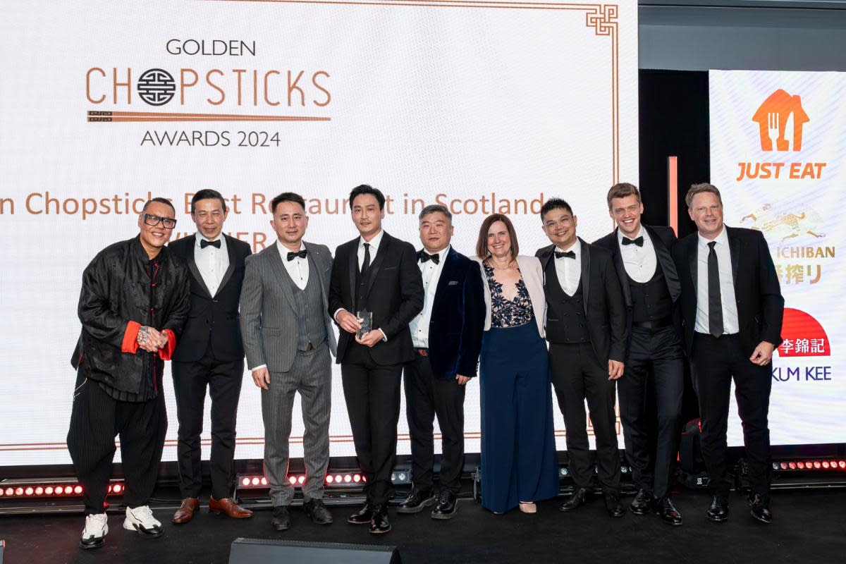 COSMO Authentic World Kitchen was awarded the Best Restaurant in Scotland accolade by The Golden Chopsticks Awards <i>(Image: COSMO)</i>