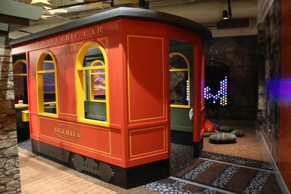 The new trolley car is the first major addition to Johnson County Museum’s KidScape since 2017.