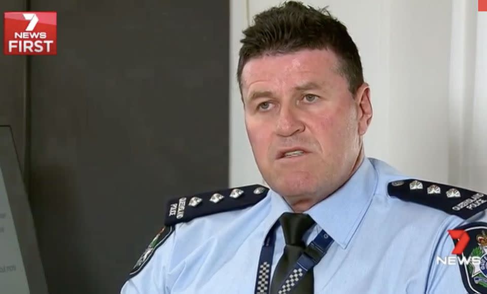 Acting Inspector Gary Tobin says tasers help officers handle volatile situations better. Source: 7 News