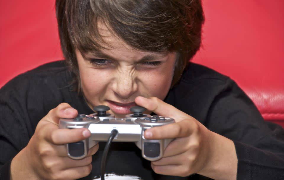 Most kids pretend they've had a nightmare, but this kid went the full distance. Photo: Getty Images.