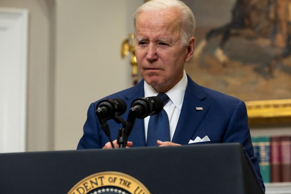 Joe Biden, le 24 mai 2022, à Washington - Anna Moneymaker / GETTY IMAGES NORTH AMERICA / Getty Images via AFP