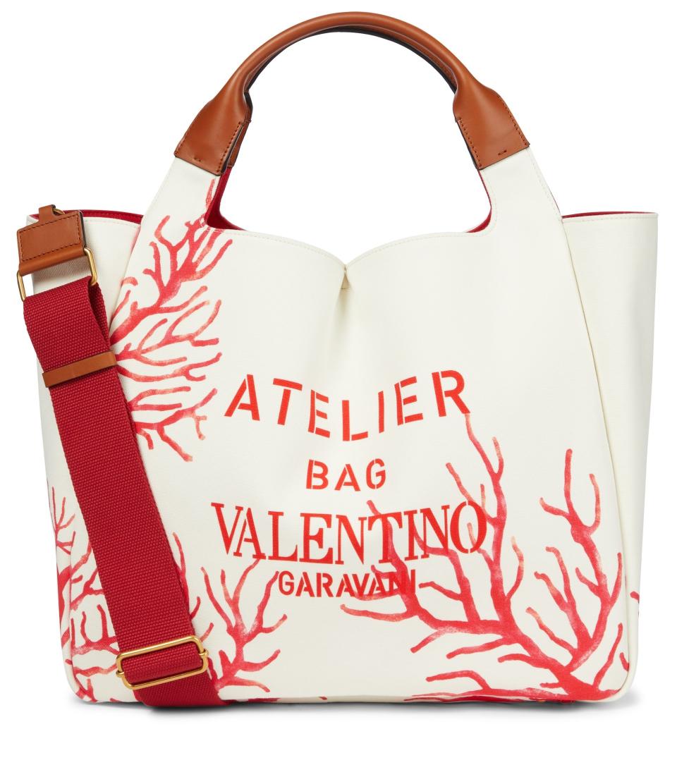 5) Exclusive to Mytheresa – Atelier Large printed canvas tote