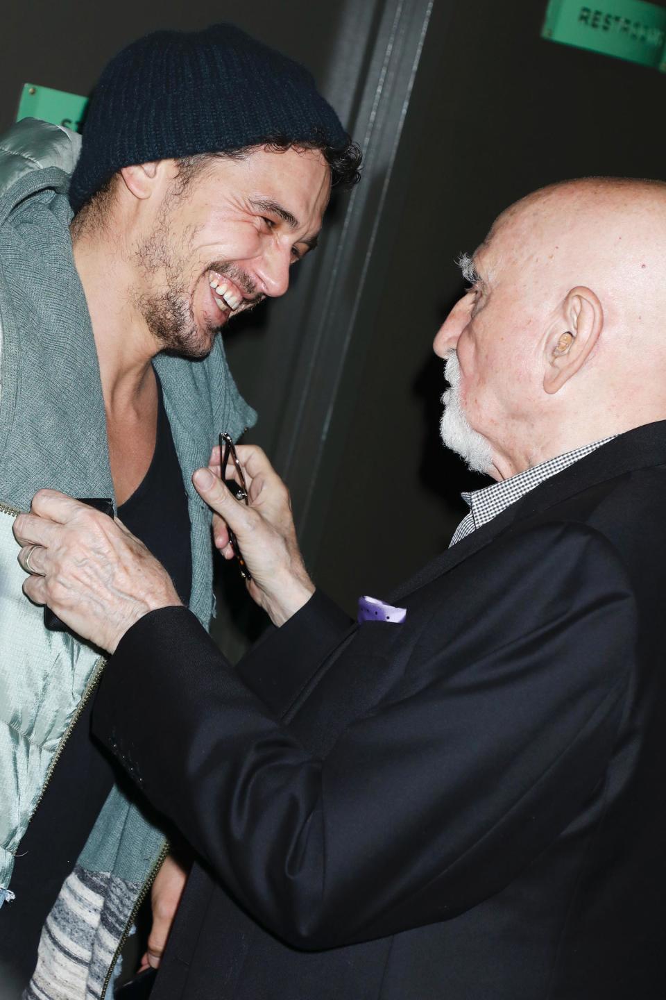 James Franco and Dominic Chianese