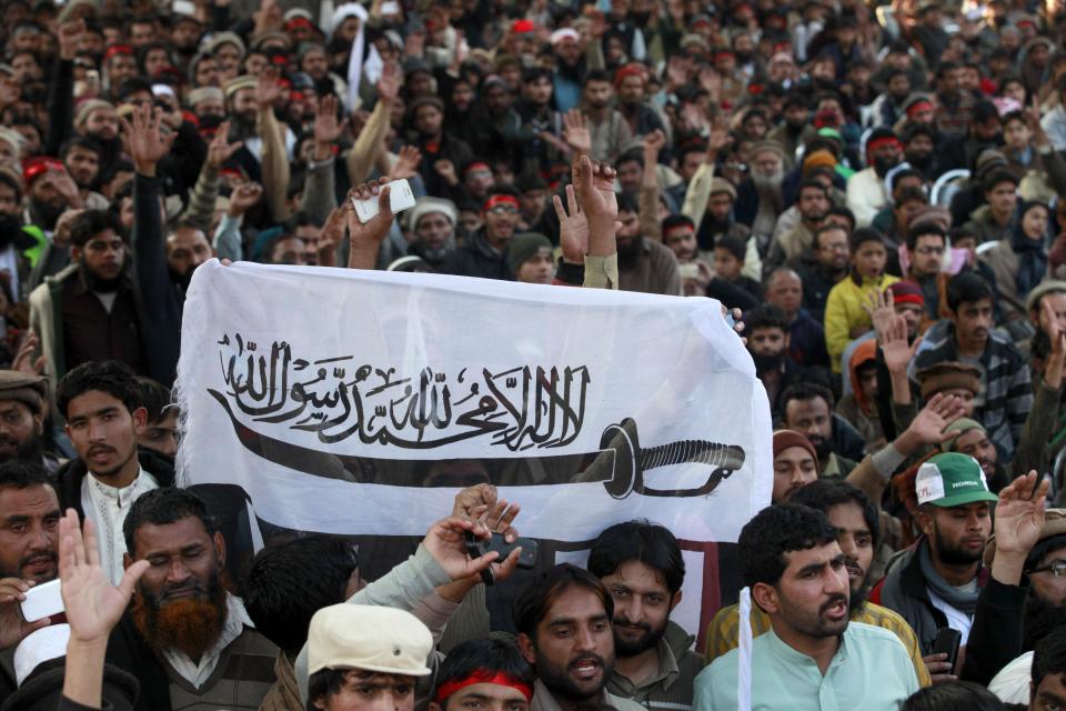 Anti-Charlie rally in Pakistan