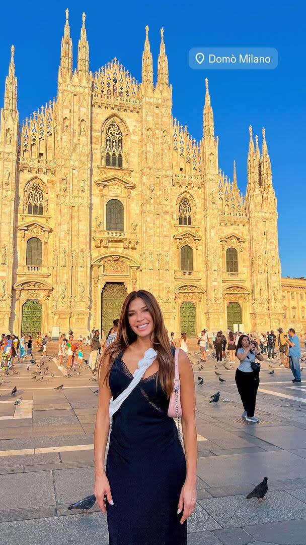 Cathy aprovechó su estadía en Miami para sacarse algunas fotos en 