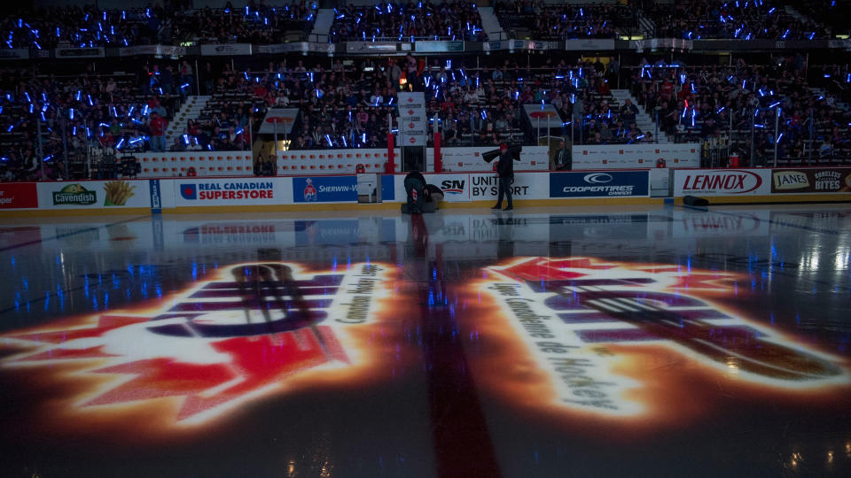 Taya Currie became the first woman to be drafted into the Ontario Hockey League. (Marissa Baecker/Getty Images)