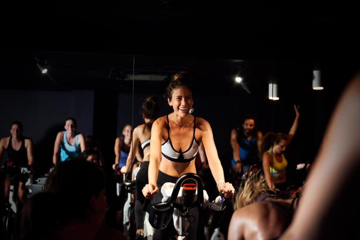 Fast spin: Boom Cycle's half-hour class: Boom Cycle