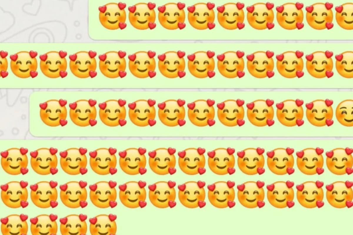 WhatsApp hoy qu significa el emoji con tres corazones lo