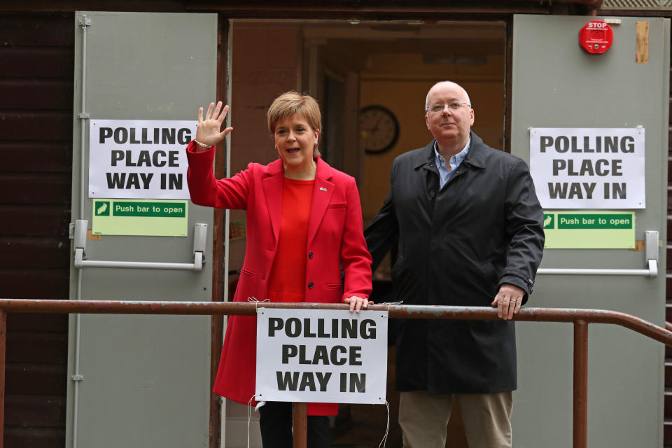 SNP chief executive Peter Murrell is married to First Minister Nicola Sturgeon (Andrew Milligan/PA)