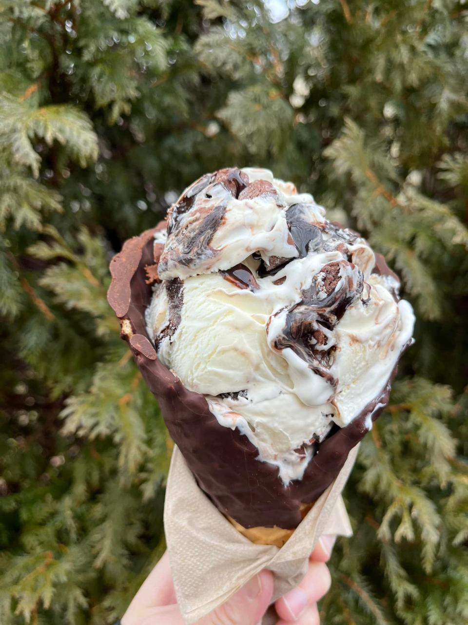 “Mint to be” at Acushnet Creamery.