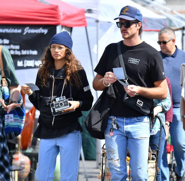 Zendaya and Jacob Elordi Are Spotted Together at the Sydney Airport