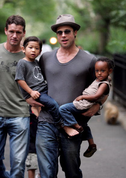 Brad Pitt, un “papito” ejemplar