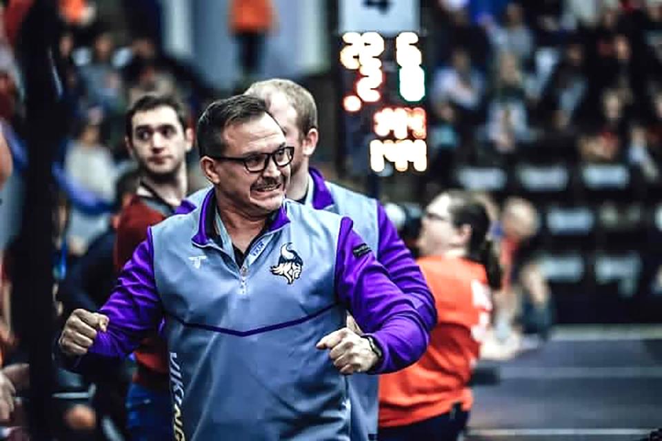 Bronson head coach Chad Butters, shown here in early season action, was named the Division Four Head Wrestling Coach of the Year at the state finals on Saturday