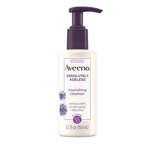 9) Aveeno Absolutely Ageless Nourishing Daily Facial Cleanser