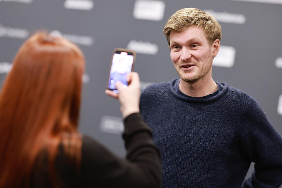 Director Luke Lorentzen attends the 2023 Sundance Film Festival in Park City, Utah.