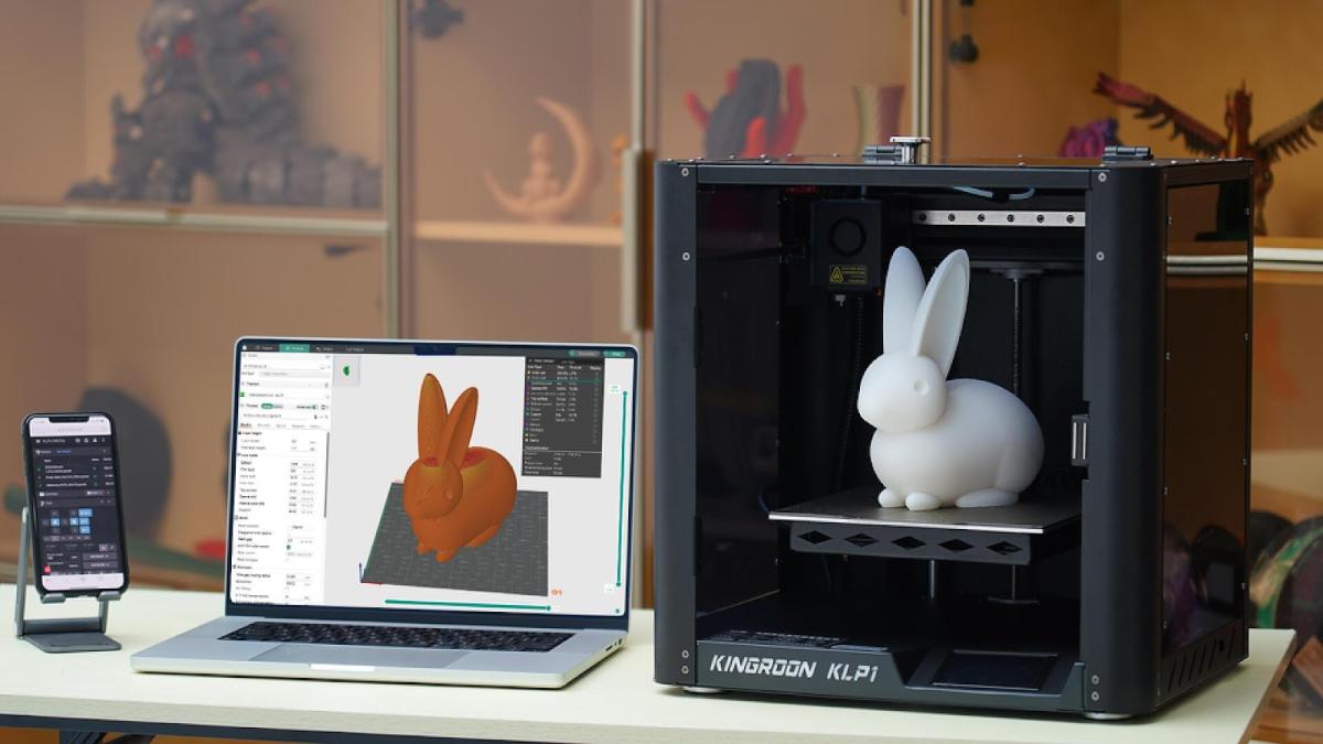 Breaking Ground in 3D Printing: Kingroon's KLP1 CoreXY Printer