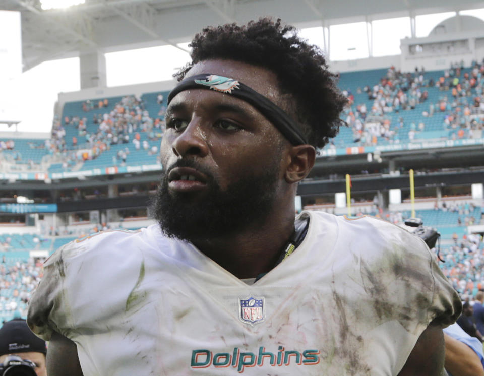 Browns wide receiver Jarvis Landry got a big five-year deal from his new team. (AP)