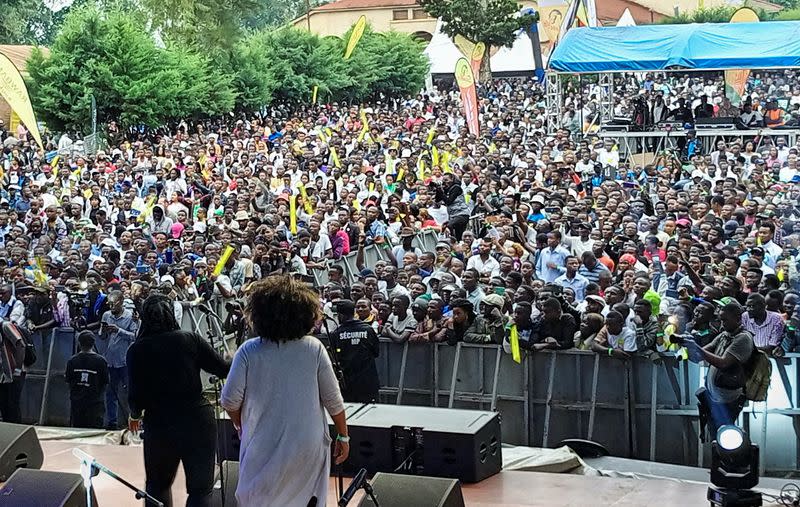 Amani Music Festival draws hundreds with songs calling for peace in Eastern Congo